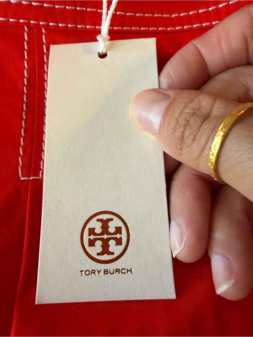 Tory Burch Multicolor Plaid A-Line Midi Skirt - Picture 3 of 11